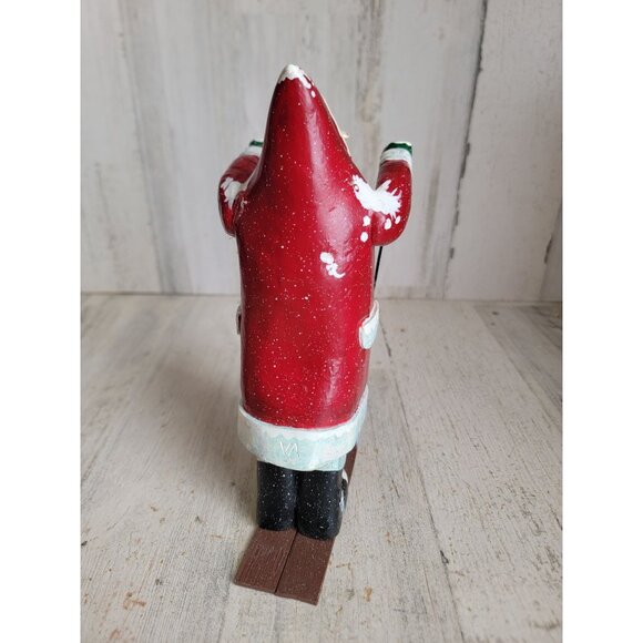 Midwest Cannon ski Santa skiing Xmas home decor figure - Picture 5 of 7